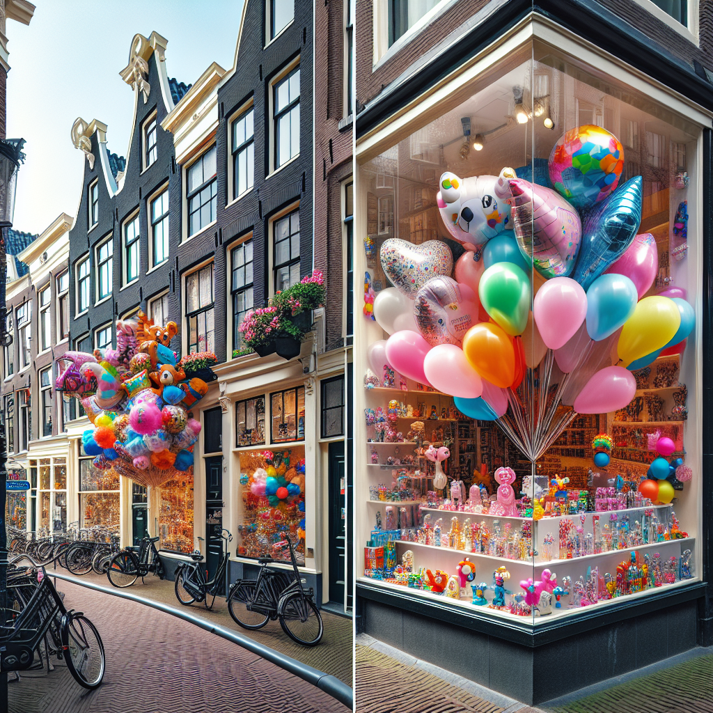 De beste winkels voor het kopen van ballongifts in Nederland