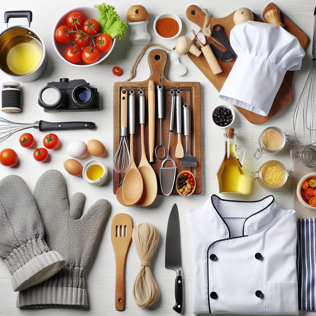 Kookaccessoires en Kledingcombinaties voor de Perfecte Keukenlook